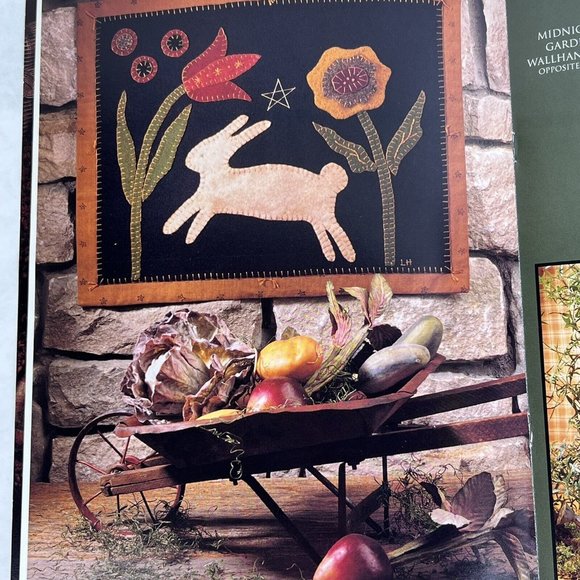 Need’l Love Meadow Threads Pattern Book Quilt Rug Folk Art Penny Rug Projects - Picture 6 of 10